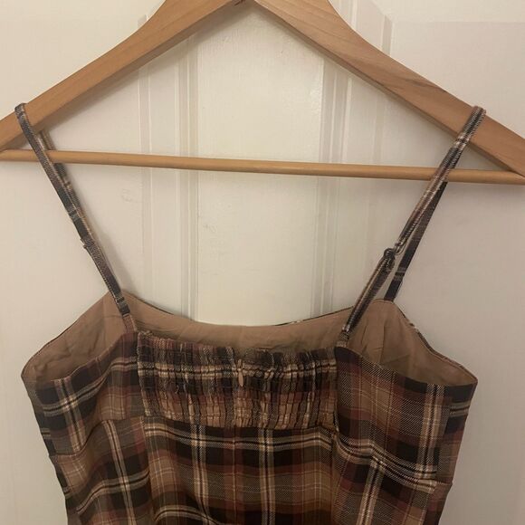 Aeropostale NWT Plaid Mini Shift Dress Sleeveless Small Academia Preppy - Picture 6 of 11